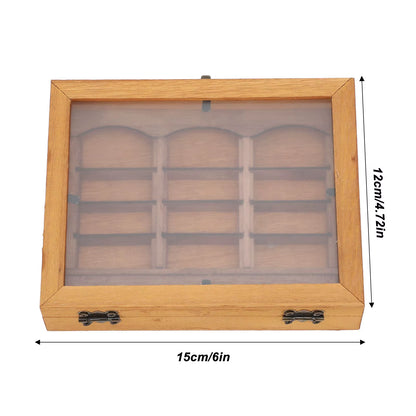 ZK40 Miniature Book Boxes Display Case Cabinet Anxiety Relief Books Shaking Bookshelf Toy Desk Ornament Bookshelf Mini Books