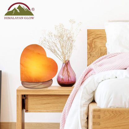Heart Salt USB Lamp, Multicolor LED Night Light, 4-5 Lbs