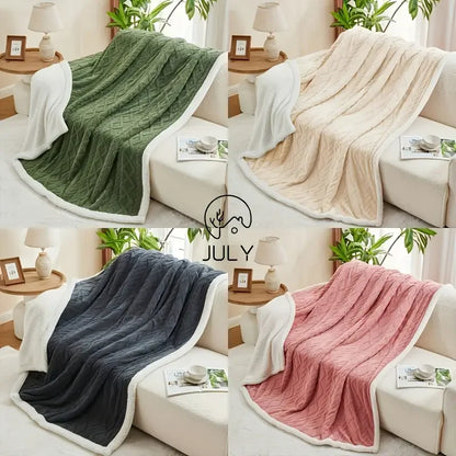 Cozy Surprise Throw Box – Random Selection of Plush,Knit Blankets – Warm & Perfect for Any Room,Random High Quality Big Blanket