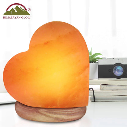 Heart Salt USB Lamp, Multicolor LED Night Light, 4-5 Lbs